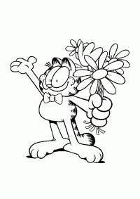 garfield-flor