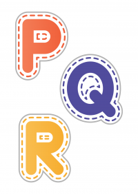 alfabeto-colorido-pespontado-P-Q-R