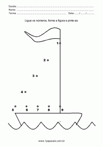 ligue-os-numeros-barco-1-a-9-1papacaio